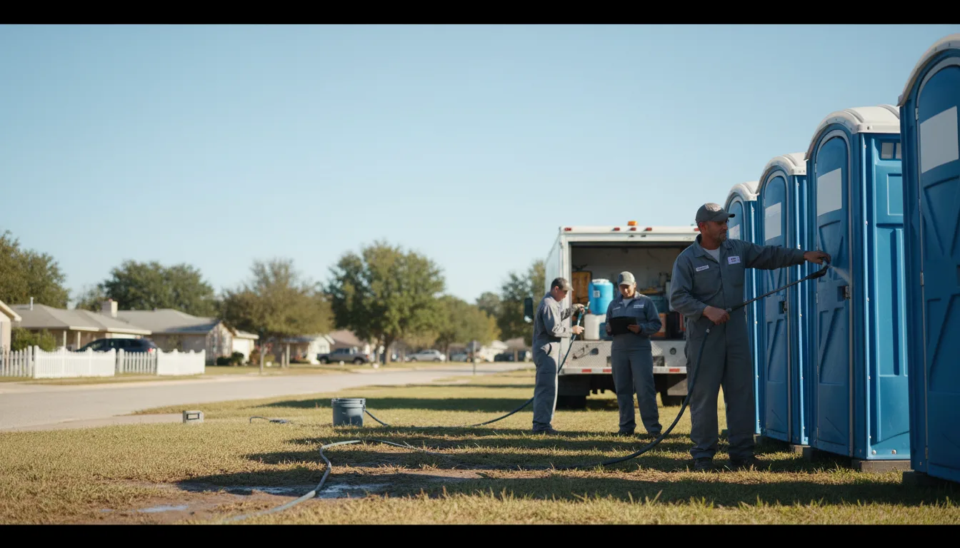 Long-Term Portable Toilet Rental in Stratford, WI near me